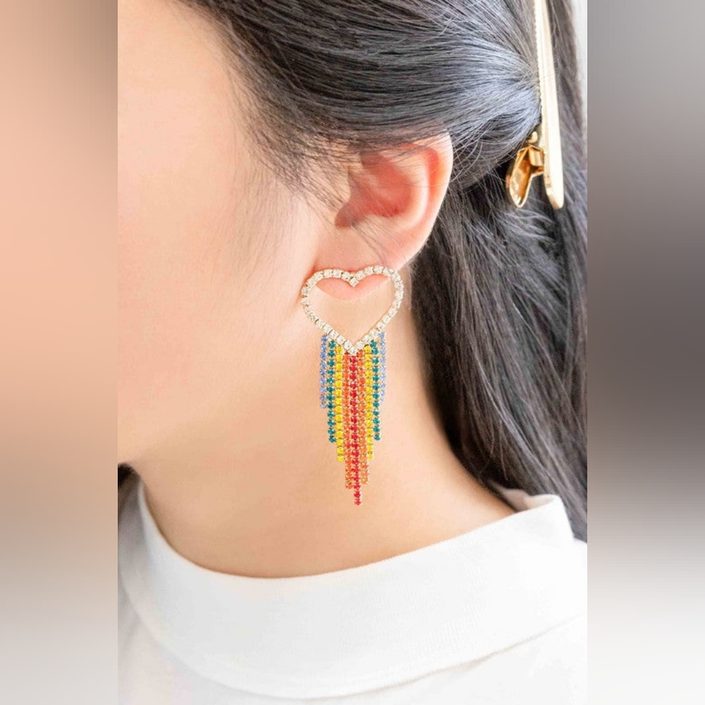 RAINBOW OF LOVE- Earrings